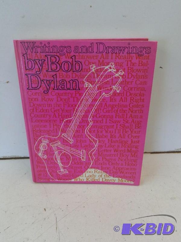 Book Of Bob Dylan Writings and Drawings by Bo...