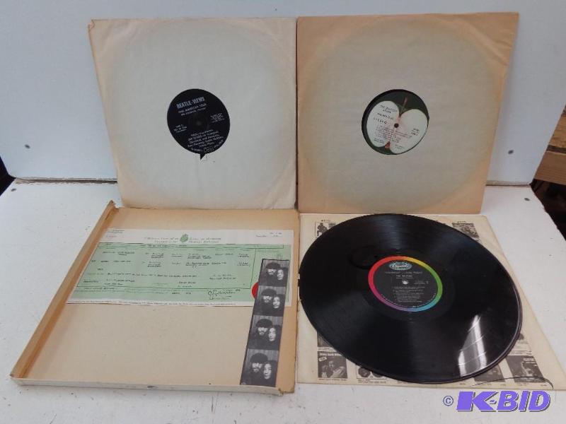 The Beatles Records and Certified Copy of Mar...