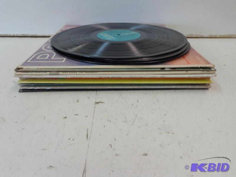 Lot of Record and 1 Hard Wax Record 17 Total ...