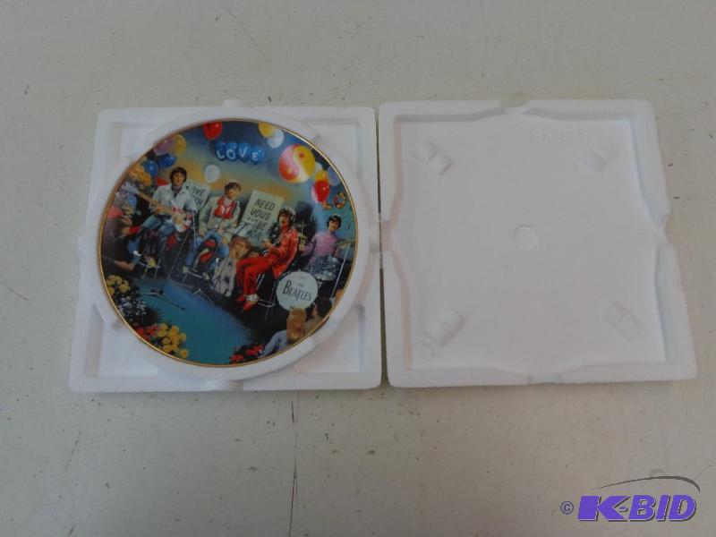 Beatles Collector Plate Bradex Number 84-D19-...