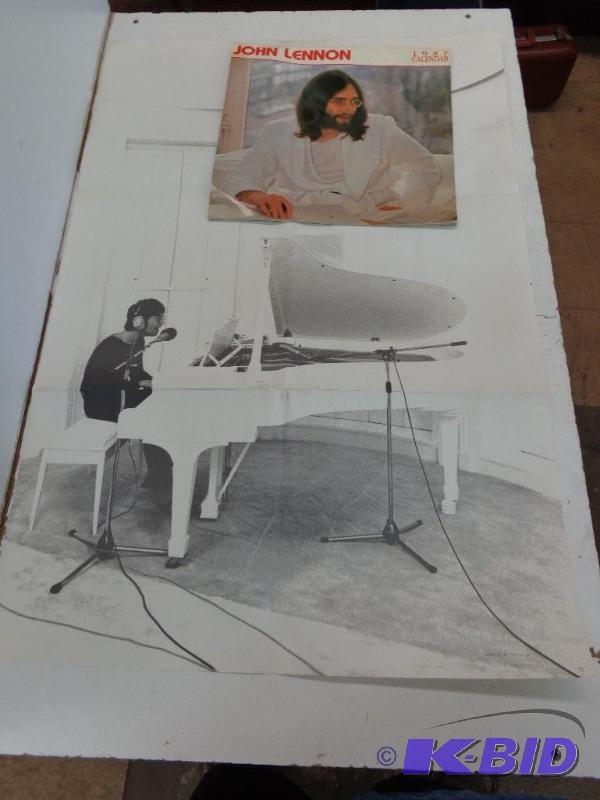 John Lennon 1987 Calendar and Poster Calendar...
