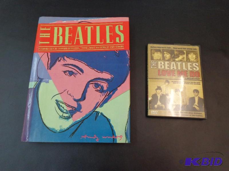 Beatles Documentary and Hard Back Book Beatle...