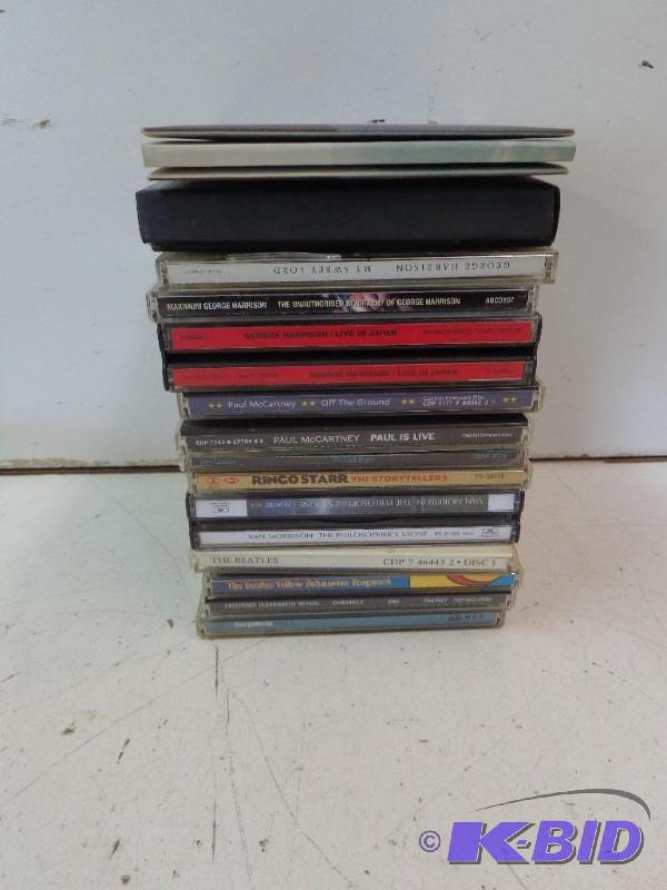 Assorted CDs Mostly Beatles Related The Beat...