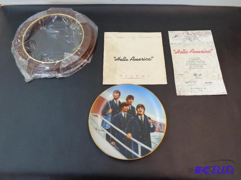 Beatles Collector Plate (New in the Box) Box ...