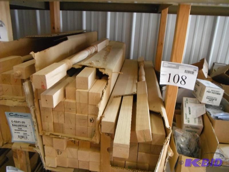Balusters (23) 41&quot, (37) 36&quot, (37) ...