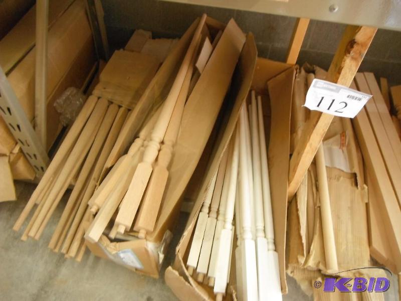 39&quot Stair Balusters 15PC, 40&quot Oak S...
