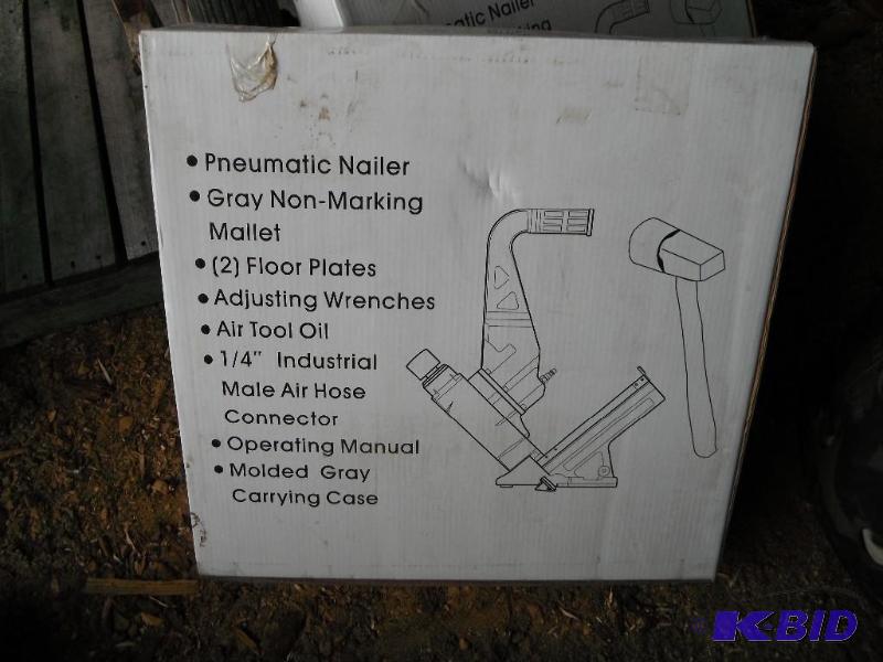 Pneumatic Nailer, Gray Non-Marking Mallet, 2 ...