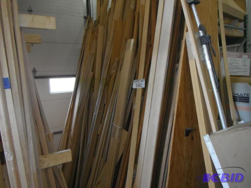 Misc lot of millwork various cuts, lengths an...