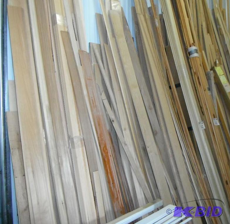 Misc lot of millwork various cuts, lengths an...