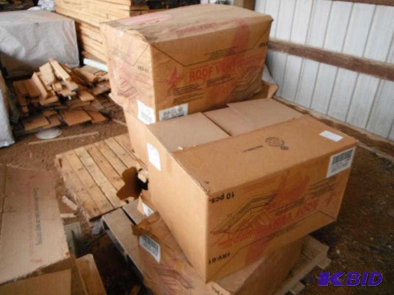 5 Boxes of Polymer Roof Vents 16 14&quotx19...