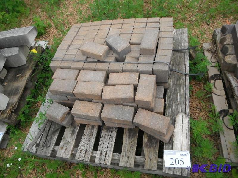 114 Patio bricks...