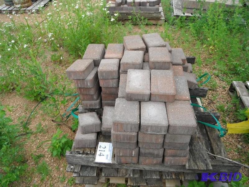 109 Patio bricks...