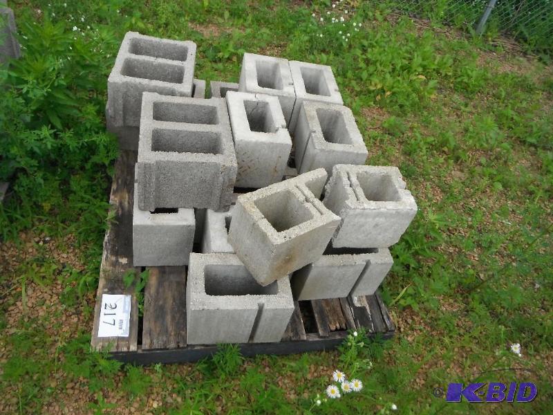 24 Cinder blocks...