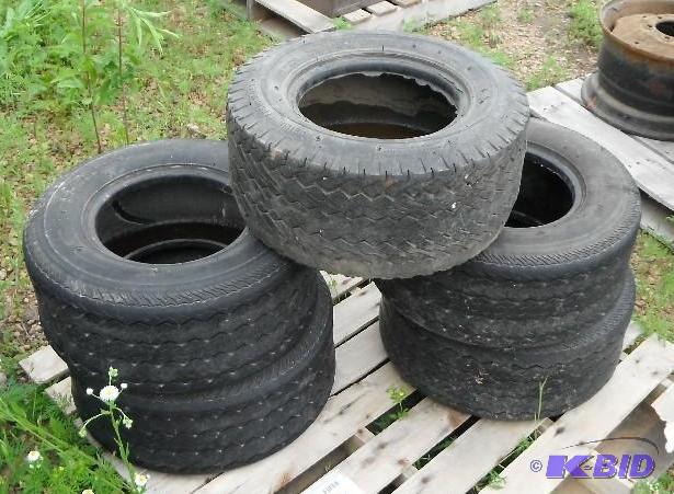5 Tires including 20.5X8.0-10 tires...