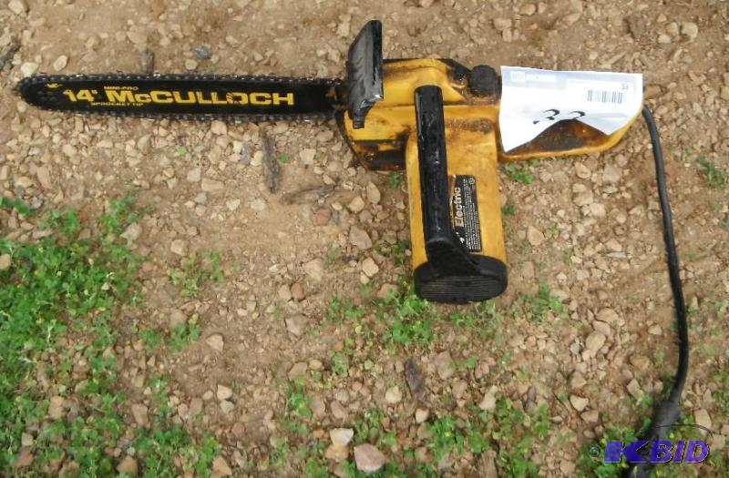 McCullock&nbsp14&quot Electric Chainsaw, 11...