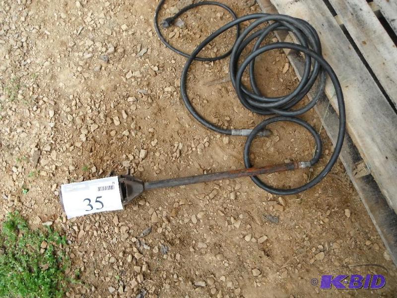 LP Gas Brush Burner Blow Torch with 10 Foot H...