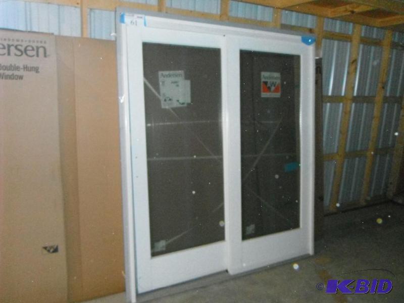 Andersen Frenchwood Glider Glass Doors...
