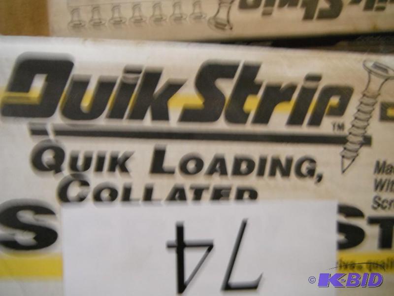 3&nbspBoxes of 1,500 Quik Drive Quik Loading...