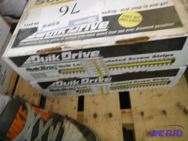 2&nbspBoxes of 1,500 Quik Drive Quik Loading...