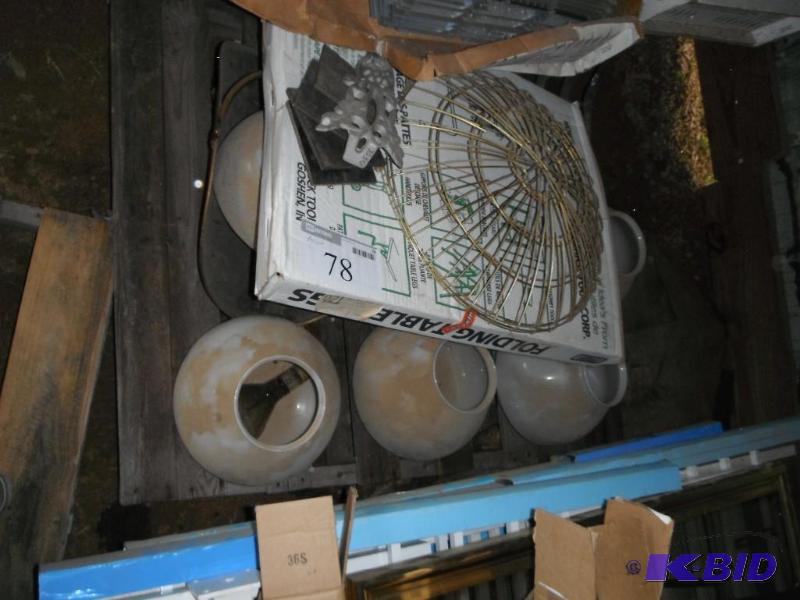 An assortment of various items including Jars...