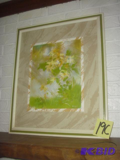 SERIGRAPH, by Dietrich.. 19 12 x 23 12...