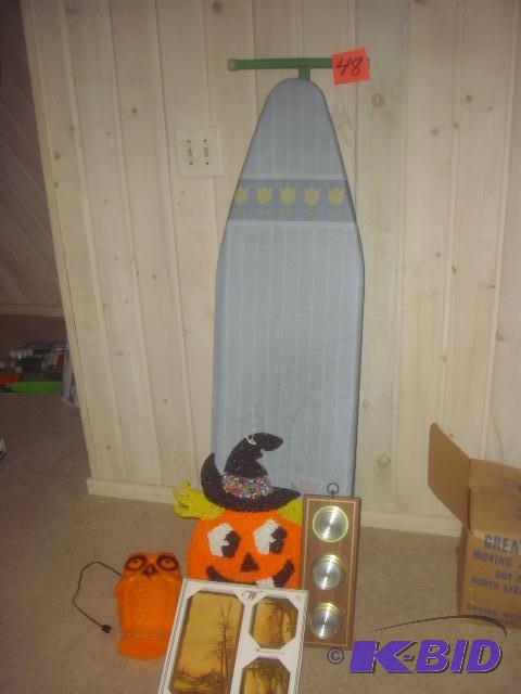 Misc. Items as pictured. VERY SOLID ironing b...