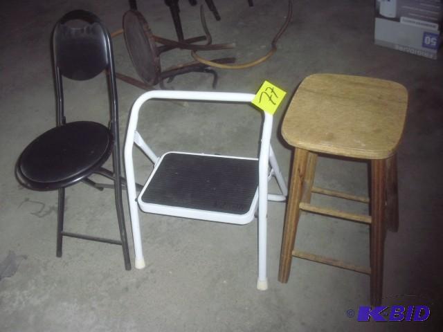 3 Stools as shown...