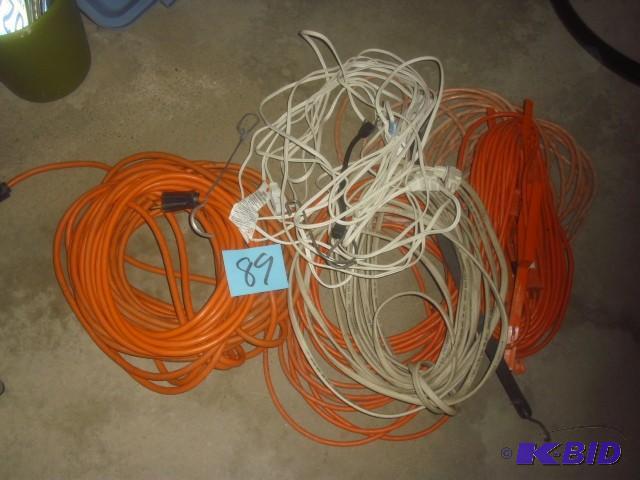 Large amount of Heavy electric cord...