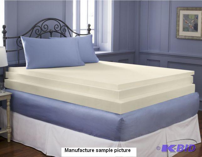 4 Inch Sleep Connection Viscose Memory Foam...