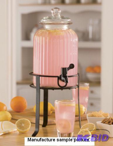 &nbsp1.25-Gallon Beverage Dispenser with S...