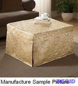 Folding Sleeper Ottoman - Has Gold Slip Cover...