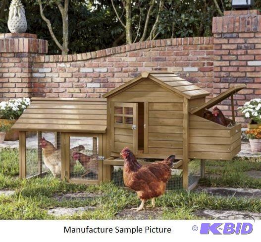 Large Cedar Chicken Coop -&nbspDesigned for ...