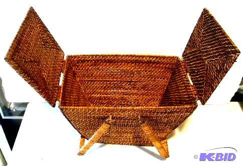 Wicker picnic basket&nbsp  -2 handle&nbsp -...