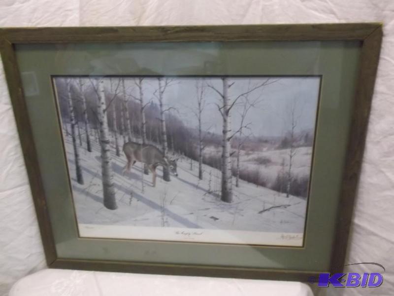 Large beautiful print &quotThe Empty Stand&q...