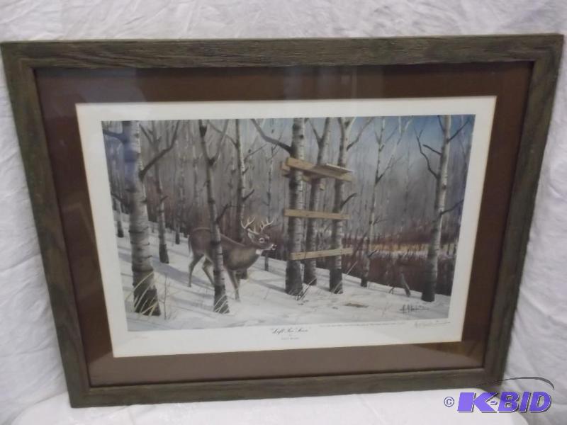 Beautiful print Left Too Soon by Les Kouba si...
