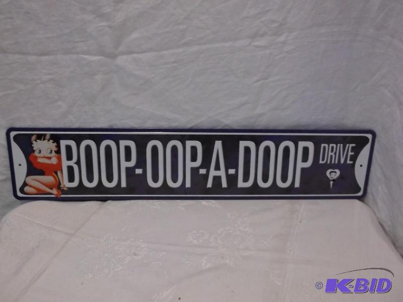 BOOP-OOP-A-DOOP DRIVE metal embossed street s...