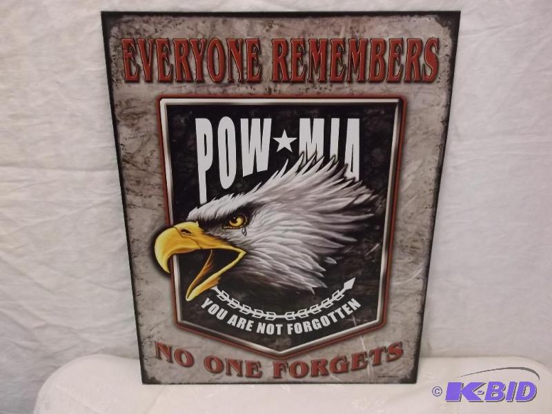 Everyone Remembers No One Forgets POW MIA met...