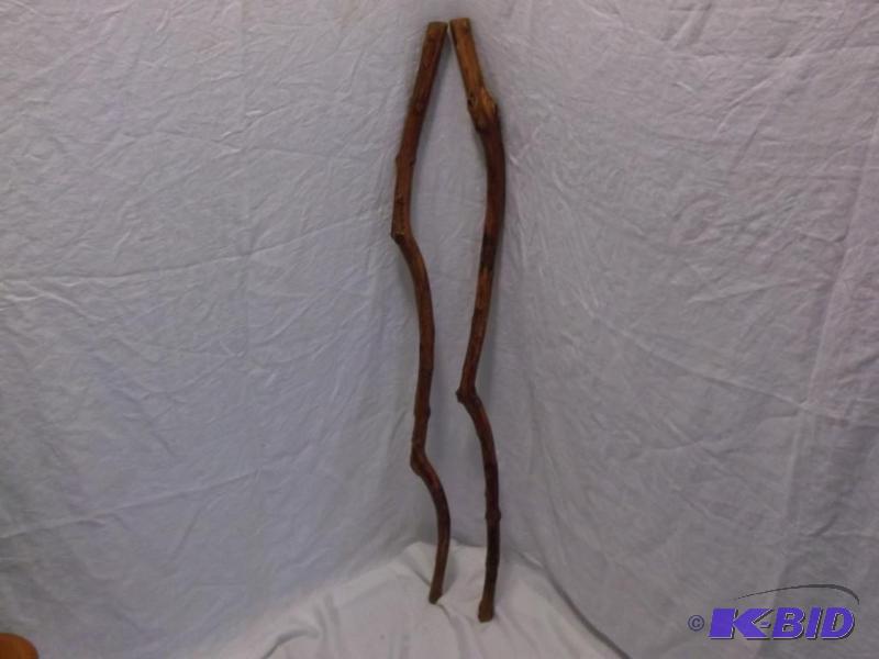 Two nice Walking sticks measure about 45 14...