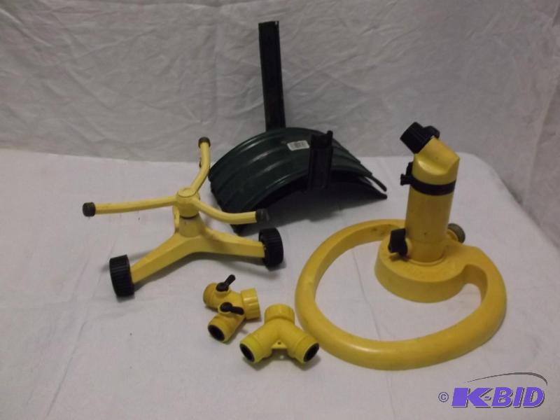 Lot with lawn sprinklers and more....