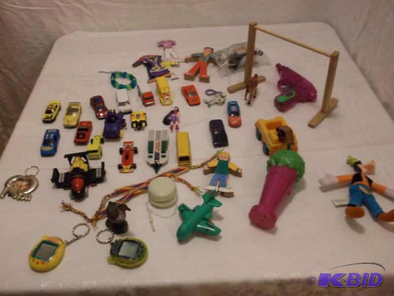 Nice lot with a large assortment of toys....