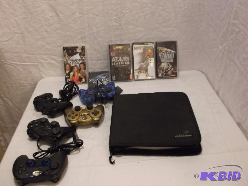 PSP games &amp PlayStation games with remote...