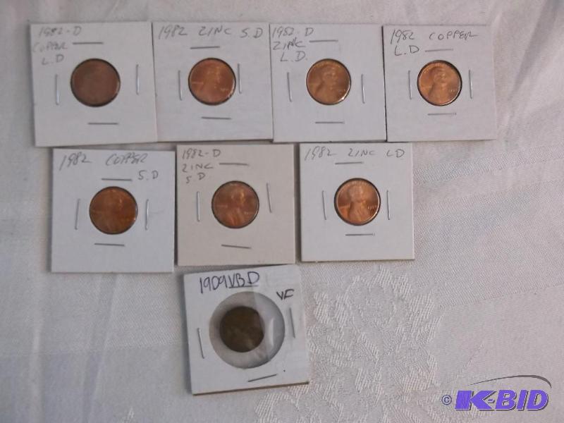 Nice lot of pennies see pictures for dates pl...