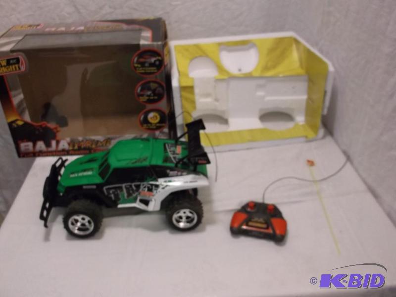 BAJA radio control car used appears in good c...