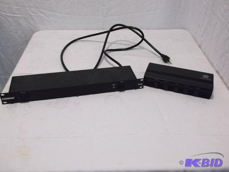 Furman power surge protector &amp Hip Gear g...
