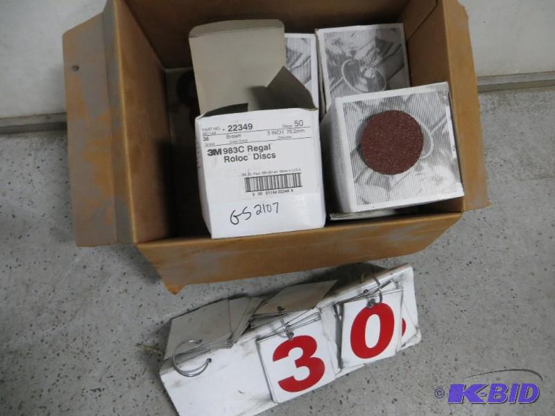 lot 30 image: Lot of 5 Boxes 3"&nbspRoloc&nbspDiscs....