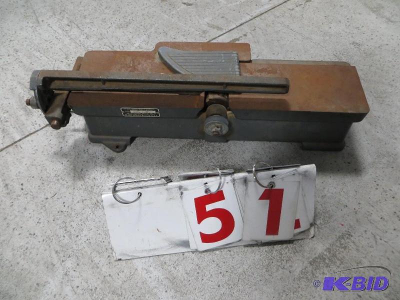 lot 51 image: Sears Robuck Jointer...