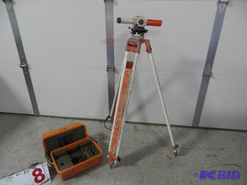 lot 8 image: Keuffel and Esser&nbspCo. Builders Transit L...