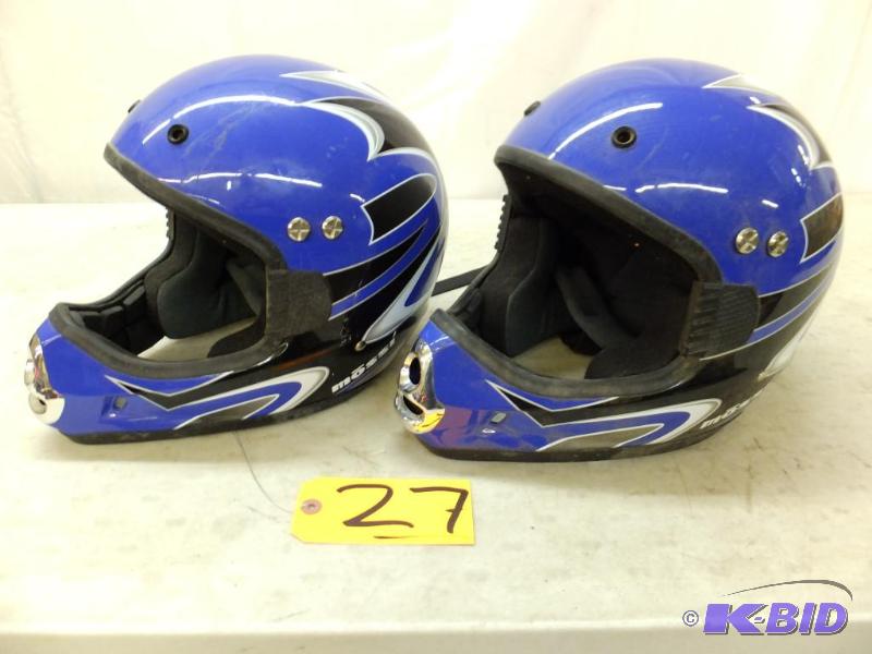 lot 27 image: Helmets