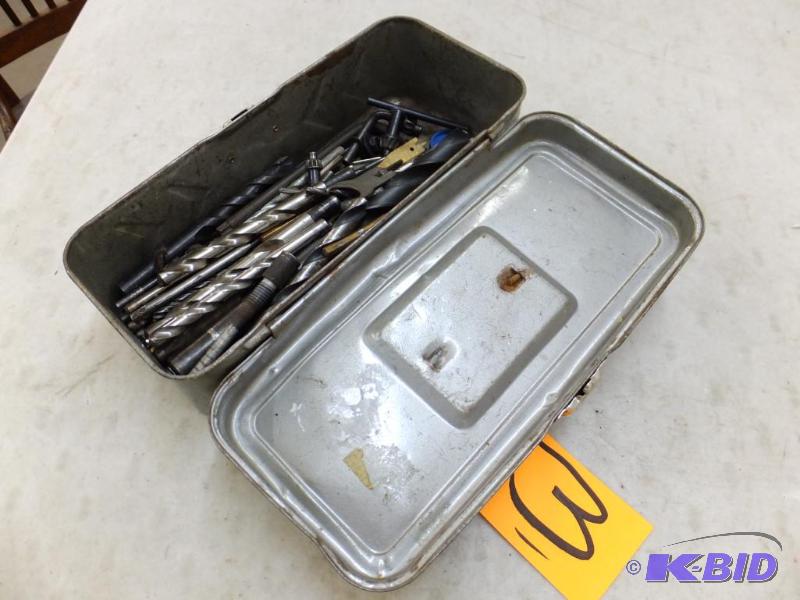 lot 3 image: Drill Bits in a Case