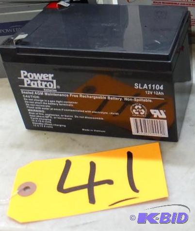 lot 41 image: Battery